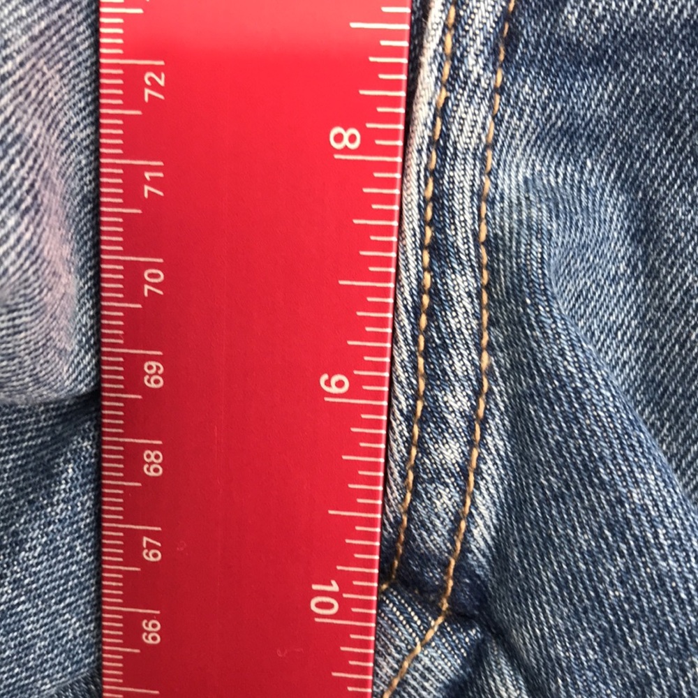 Calvin Klein Jeans Women's Cut Off High Rise Shorts Size 26 New - Picture 8 of 10